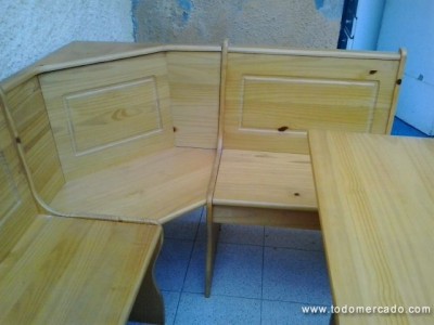 COMEDOR ESQUINERO COLOR MIEL | TodoMercado Chile