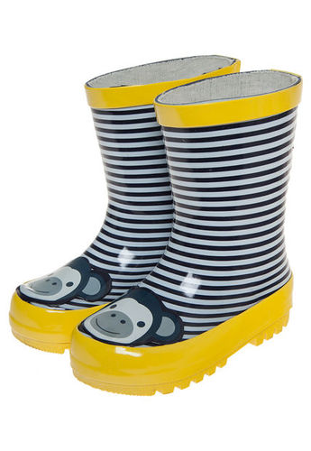 botas agua amarillas