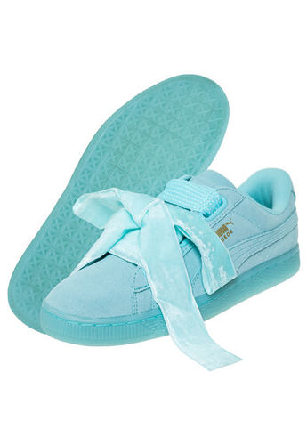 puma suede celeste